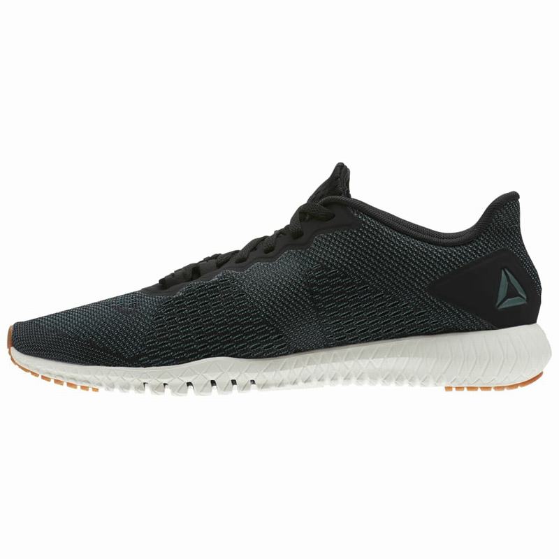 Reebok Flexagon Botasky Panske - Zelene/Čierne IU4369JA